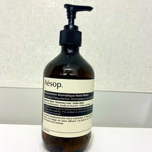 Empty Aesop Hand Soap Bottle